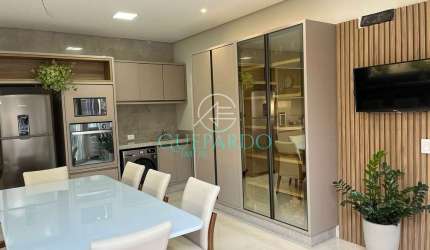 Casa térrea a venda no Condomínio Residencial Tauá (Araçari) - 140m² útil, 02 suítes, piscina, piso