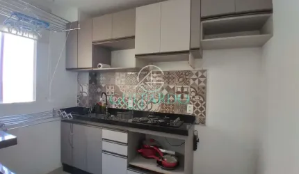 Apartamento à venda, sala para 2 ambientes integrada a cozinha com armários, 02 dormitórios, próxim