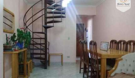 Cobertura Duplex com 3 dormitórios e 2 vagas à venda, 157 m² - Tatuapé - São Paulo/SP