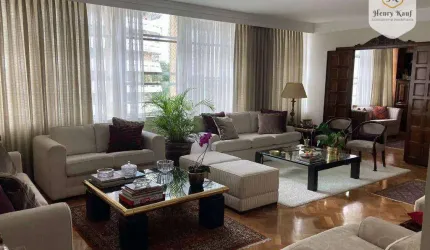 Apt.c/4 dormitórios (2 suítes) e 4 vagas, 275 m² - venda por R$ 2.590.000 ou aluguel por R$ 16.557/mês - Higienópolis - São Paulo/SP