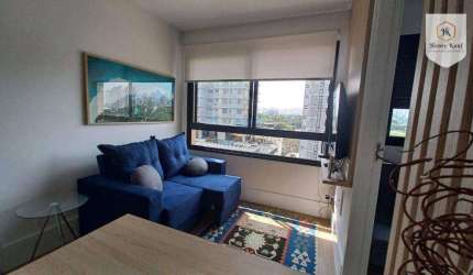 Apartamento para alugar, 35 m² por R$ 5.800,00/mês - Moema - São Paulo/SP