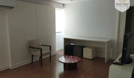 Apartamento com 1 dormitório para alugar, 57 m² por R$ 5.221,85/mês - Vila Clementino - São Paulo/SP