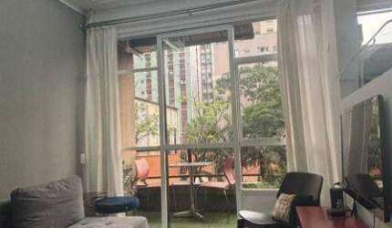 Apartamento Duplex com 1 dormitório à venda, 54 m² por R$ 980.000 - Jardim Paulista - São Paulo/SP