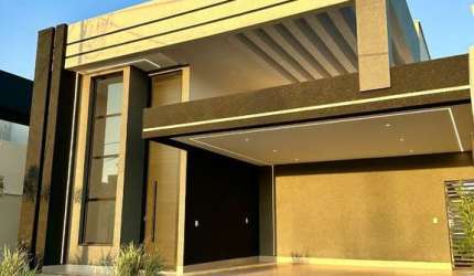 Casa em condomínio fechado com 3 quartos à venda na Noruega, 24, Terras Alpha Residencial 1, Senador Canedo por R$ 1.095.000