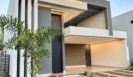 Casa em condomínio fechado com 3 quartos à venda na Noruega, 23, Terras Alpha Residencial 1, Senador Canedo por R$ 1.095.000