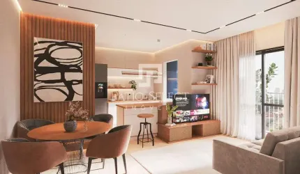 Apartamento, com Varanda Gourmet, 02 dormitórios, 01 Suíte, Santa Quitéria - Curitiba/PR