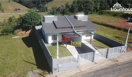 Casa com 2 dormitórios à venda, 84 m² por R$ 385.000,00 - Centro - Massaranduba/SC
