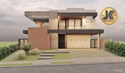 Casa com 4 dormitórios à venda, 343 m² por R$ 2.600.000 - Condomínio Tamboré -- Jaguariúna/SP