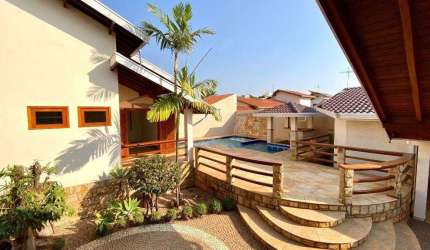 Casa à venda em Jaguariúna, Jardim Primavera, com 4 suítes, com 410 m², Condomínio Primavera