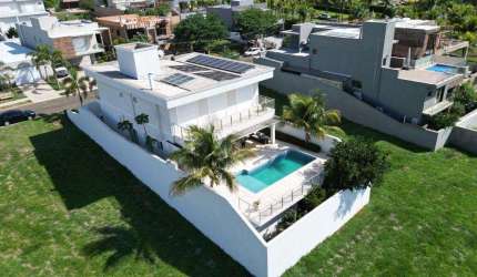 Casa à venda em Jaguariúna, Condomínio Residencial Lago da Barra, com 4 quartos, com 416 m²