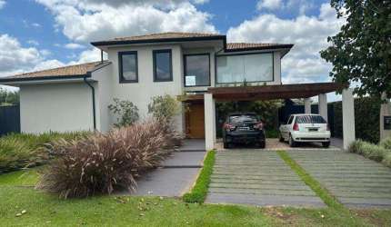 Casa à venda em Jaguariúna, Residencial Bosque Camanducaia, com 4 suítes, com 400 m²