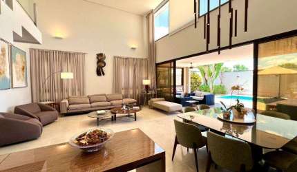 Casa à venda em Jaguariúna, Residencial Campo Camanducaia, com 4 suítes, com 417 m²