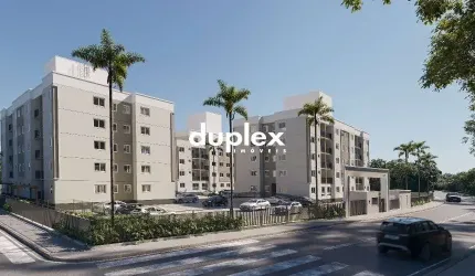 APARTAMENTO 2 DORMITÓRIOS COM ENTRADA PARCELADA EM 120X EM BIGUAÇU