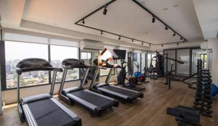 Apartamento para Venda em São Paulo, Brooklin Paulista, 1 dormitório, 1 suíte, 2 banheiros