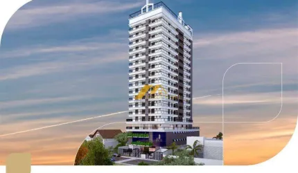 Apartamento 2 suítes, 1 vaga privativa. à venda, 87 m² por R$ 712.594 - Vila Guilhermina - Praia Grande/SP