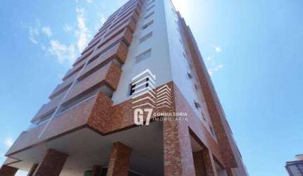 Apartamento com 2 dormitórios à venda, 71 m² por R$ 450.000,00 - Vila Guilhermina - Praia Grande/SP