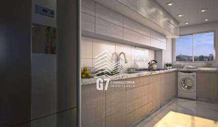 Apartamento com 2 dormitórios à venda, 58 m² por R$ 522.700,00 - Vila Guilhermina - Praia Grande/SP