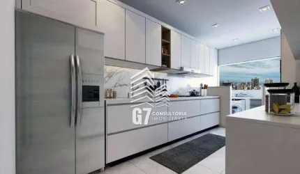 Apartamento com 3 dormitórios à venda, 121 m² por R$ 987.317 - Vila Guilhermina - Praia Grande/SP
