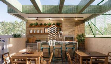 Apartamento com 3 dormitórios à venda, 104 m² por R$ 839.737 - Aviação - Praia Grande/SP