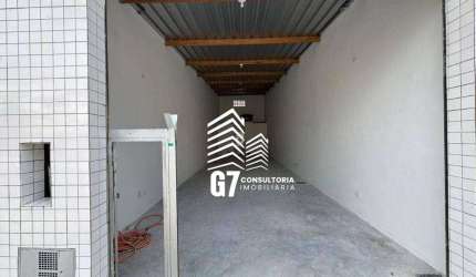 Galpão comercial para locação no Boqueirão, em Praia Grande/SP.