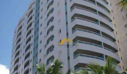 Apartamento com 2 dormitórios para alugar, 84 m² por R$ 3.500,00/mês - Vila Guilhermina - Praia Grande/SP