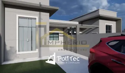Oportunidade única! Casa à venda em Araucária-PR, bairro Passaúna: 3 quartos, 1 suíte, 2 salas, 2 banheiros, 2 vagas de garagem, 70m².
