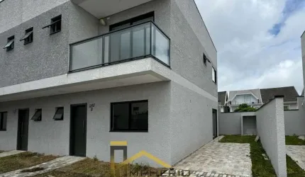 Impecável casa em condomínio à venda em Curitiba-PR, Boqueirão - 4 quartos, 1 suíte, 2 salas, 3 banheiros, 2 vagas de garagem, 126m²