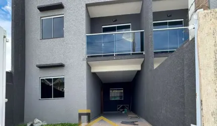 Excelente Sobrado à Venda no Sítio Cercado, Curitiba-PR: 3 Quartos, 1 Suíte, 2 Salas, 3 Banheiros, 2 Vagas, 80m²! Aproveite!