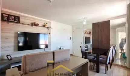 Apartamento à venda em Curitiba-PR: 2 quartos, sala, banheiro, 42,00m² no Campo de Santana!