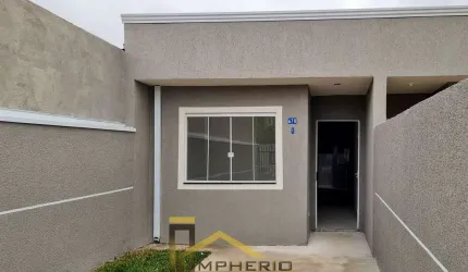 Imperdível casa à venda em Curitiba-PR, Campo de Santana! 2 quartos, 1 sala, 1 banheiro, 43m². Confira já!