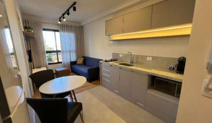 Lindo Apartamento no CWBE, 1 quarto e 1 vaga, para locação anual