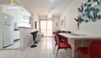 Apartamento com 2 dormitórios à venda, 80 m² por R$ 580.000,00 - Pitangueiras - Guarujá/SP