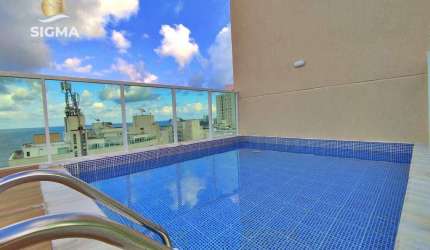 PERTO DO MAR - Apartamento à venda, 70 m² por R$ 999.000 - Pitangueiras - Guarujá/SP
