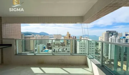 Perto da praia - Apartamento com 3 dormitórios - Condomínio com lazer completo - 2 vagas - Jardim Astúrias - Guarujá/SP>