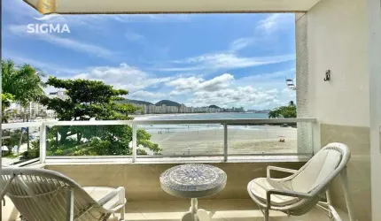 FRENTE MAR - Apartamento à venda na Praia das Astúrias - Guarujá/SP.