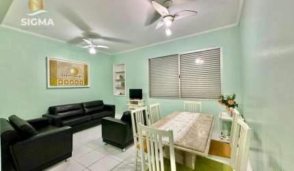 Apartamento com 2 dormitórios à venda, 70 m² por R$ 400.000,00 - Pitangueiras - Guarujá/SP