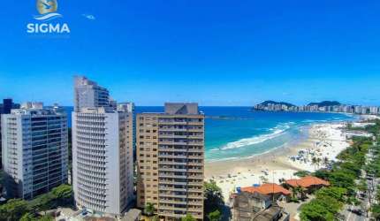 Apartamento com 2 dormitórios à venda, 140 m² por R$ 950.000,00 - Pitangueiras - Guarujá/SP