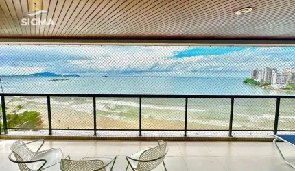FRENTE MAR - Apartamento com 4 dormitórios à venda na Praia das Astúrias - Guarujá/SP