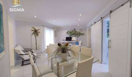 Apartamento com 4 Suítes à venda na Praia das Pitangueiras, Guarujá/SP.
