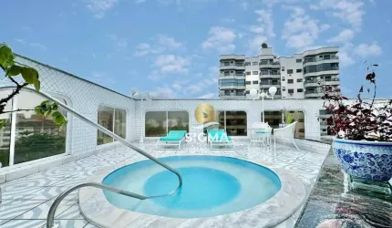 Cobertura com 2 dormitórios à venda, 181 m² por R$ 1.200.000,00 - Enseada - Guarujá/SP