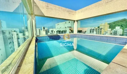 Cobertura com 2 dormitórios à venda, 140 m² por R$ 800.000,00 - Pitangueiras - Guarujá/SP