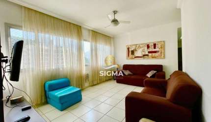 Apartamento com 3 dormitórios à venda, 100 m² por R$ 550.000,00 - Pitangueiras - Guarujá/SP