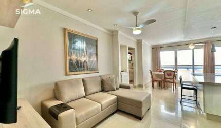 Apartamento com 1 dormitório à venda, 60 m² por R$ 350.000,00 - Pitangueiras - Guarujá/SP