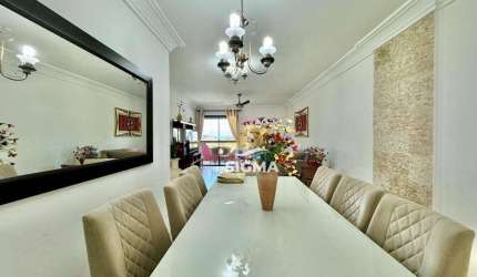 Apartamento com 3 dormitórios à venda, 110 m² por R$ 1.100.000,00 - Tombo - Guarujá/SP