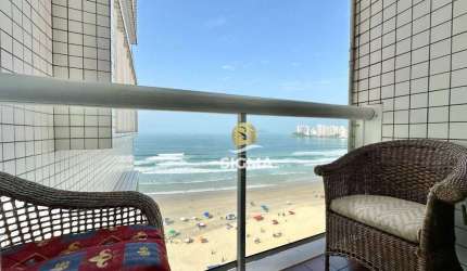 Apartamento com 2 dormitórios à venda, 100 m² por R$ 690.000,00 - Pitangueiras - Guarujá/SP