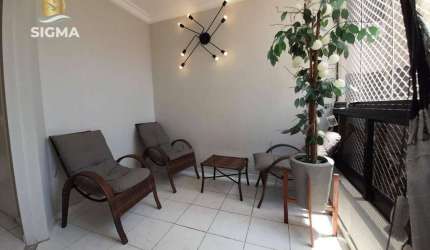 Apartamento com 2 dormitórios à venda, 92 m² por R$ 600.000 - Pitangueiras - Guarujá/SP.