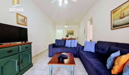 Apartamento com 2 quartos sendo 1 suíte à venda na `Praia das Pitangueiras - Guarujá/SP.