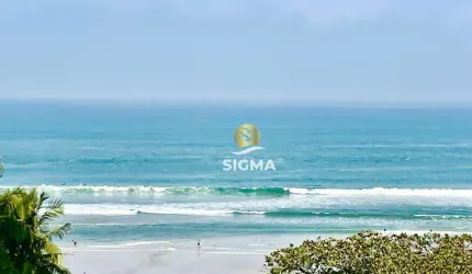 Apartamento com 3 quartos sendo 1 suíte  à venda na Praia das  Pitangueiras - Guarujá/SP.