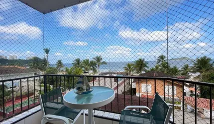 Apartamento com 3 dormitórios à venda, 137 m² por R$ 870.000,00 - Tombo - Guarujá/SP