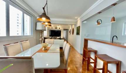 Apartamento com 3 dormitórios à venda, 147 m² por R$ 860.000,00 - Pitangueiras - Guarujá/SP